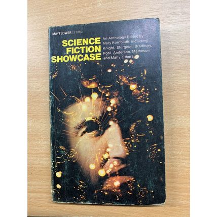 1968 "SCIENCE FICTION SHOWCASE" MARY KORNBLUTH VINTAGE PAPERBACK BOOK (P3)