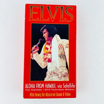 Elvis Presley - Aloha from Hawaii via Satellite VHS Re-Mastered