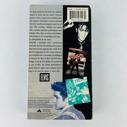 Elvis Presley - The Great Performances Vol 1 - Center Stage VHS Video Tape