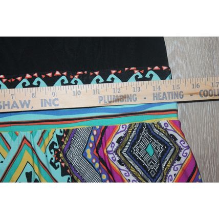 Women's Summer Cloths Maxi Dress Sleeveless southwest Aztec Design Size 12 BOHO