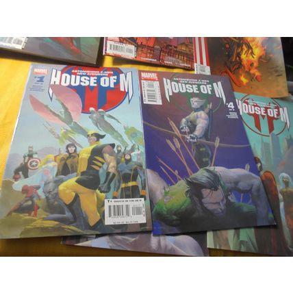 Marvel Comics HOUSE OF M LOT!! Wanda Goes Insane! $35.00 Shipped!! Every issue