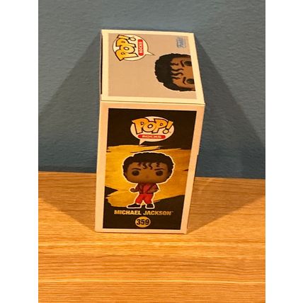 Funko Pop! Michael Jackson #359 Facsimile Laser Autographed (Box & Protector)