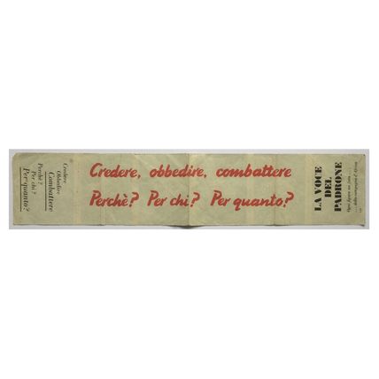 Original WW2 British Air Drop Propaganda Leaflet. - Code I.20 [1943].