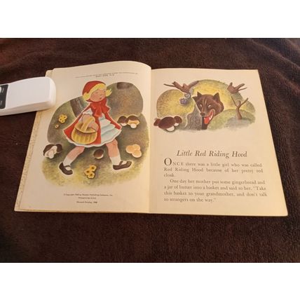Little Golden Book Bedtime Stories (K) Edition 6.5 FN+ By Mary Reed PhD 1968