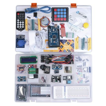 ELEGOO Mega R3 Project the Most Complete Ultimate Starter Kit with Tutorial Comp
