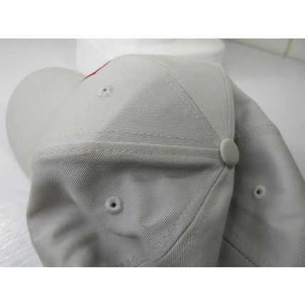 Big R Farm Stores Hat Strapback Baseball Cap Gray Tan Red Embroidered Logo