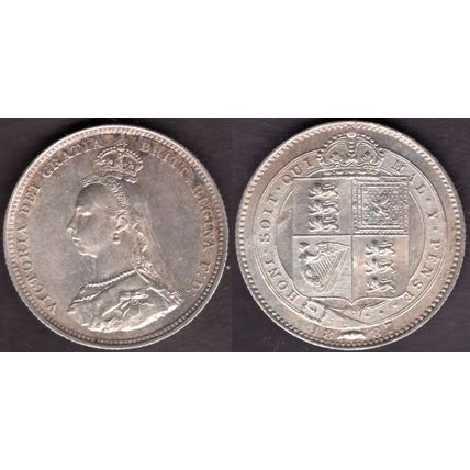 Great Britain. Victoria. Shilling 1887. dy23361