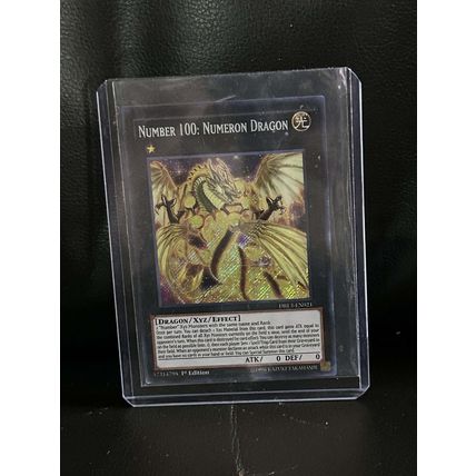 Number 100: Numeron Dragon - DRL3-EN021 - Secret Rare - 1st Edition Dragons of L