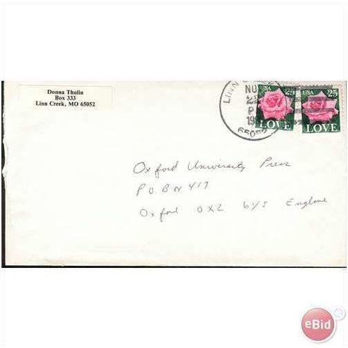 USA letter 1983 - Letter to Oxford England