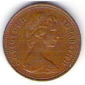 Grande Bretane 1 PENNY 1971