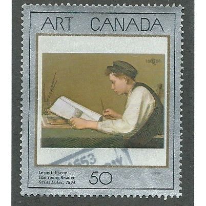 CAN 1988 50c 'CANADA ART CANADA (1ST SERIES) ' FINE USED (EBID41-568)