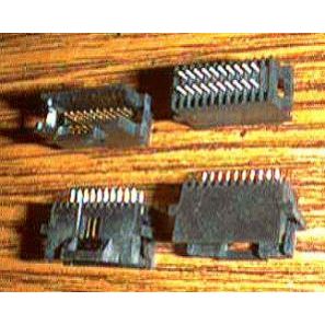 Lot of 29: AMP 104068-1 20P Connector Shrouded Header :: FREE Shipping