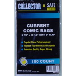 Current Size Comic Bags (Qty = 200 Bags)