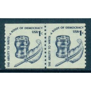 1811 1c Inkwell Fine MNH CLP W0652