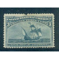 232 3c Flagship of Columbus Fine Plus MHH C1400
