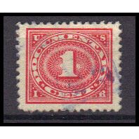 Used R228 1c Documentary Almost Very Fine TI KA8200