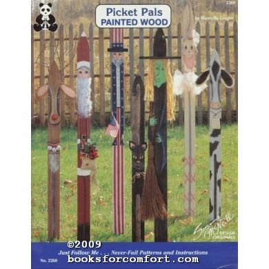 Picket Pals Painted Wood