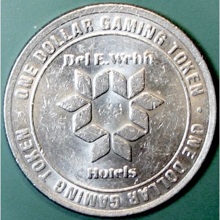 High Sierra. $1 Casino Token. Lake Tahoe, NV. J43.