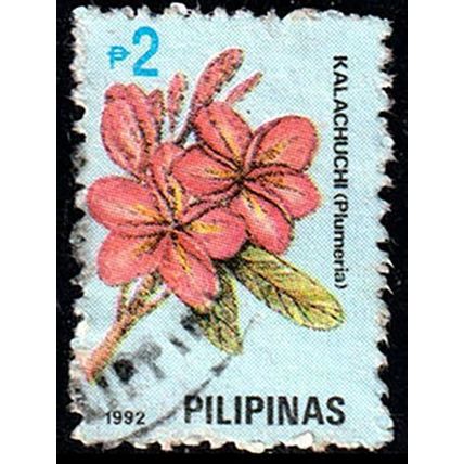 Philippine Islands 1991 Flowers 2P Used Stamp