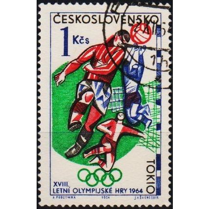 Czechoslovakia. 1964 1k S.G.1442 Used