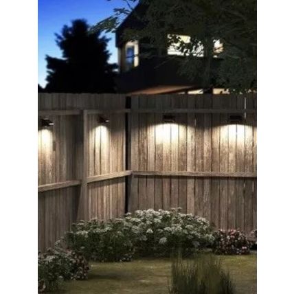 6-Pack Solar Deck Fence Lights LED Outdoor Waterproof NEW