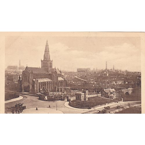Glasgow Cathederal and Neropolis Lanarkshire Postcard (LKS72794)