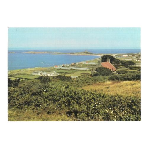 ROCQUAINE BAY, , GUERNSEY unused vintage postcard by Dennis #