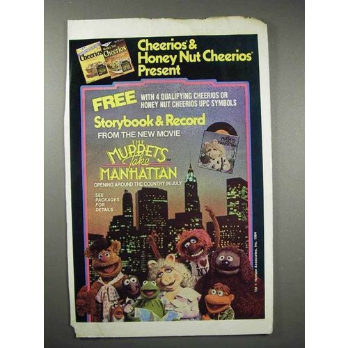 1984 General Mills Cheerios Cereal Ad - The Muppets