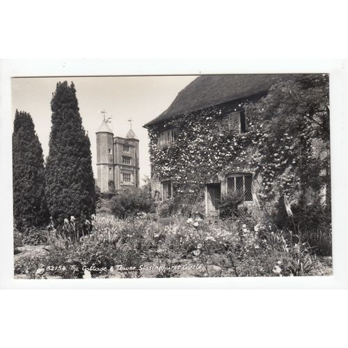The Cottage and Tower Sissinghurst Castle Kent RP Postcard 52154