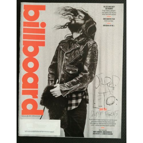Billboard Magazine February 28, 2015 - Jared Leto and the Double Threats