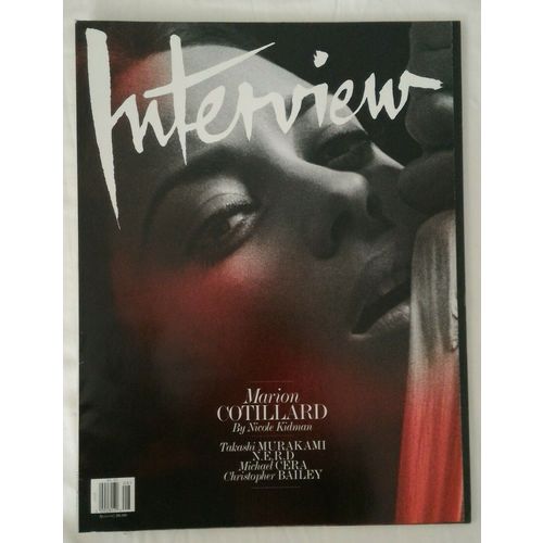 Interview Magazine August 2010 - Marion Cotillard by Nicole Kidman