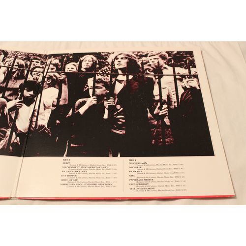 The Beatles 2LP Black Vinyl with Gatefold Cover & 1 Original Record Sleeve-THE