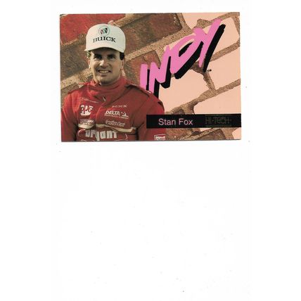 Indy'92 Trading Cards 62 Fox At The Brickyard