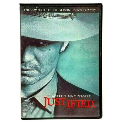 Justified Season Four episodes 1-9 DVD (Set of 2 Disc) (L22)