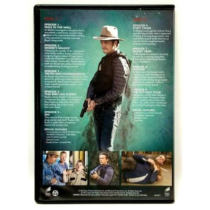 Justified Season Four episodes 1-9 DVD (Set of 2 Disc) (L22)