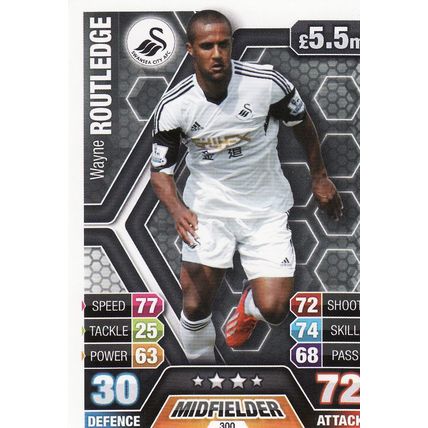 Match Attax 2013/2014 300 Wayne Routledge Swansea City