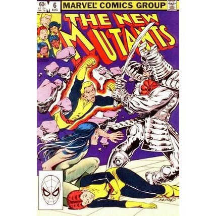New Mutants (Vol 1) # 006 FN+ ORIG US COMICS