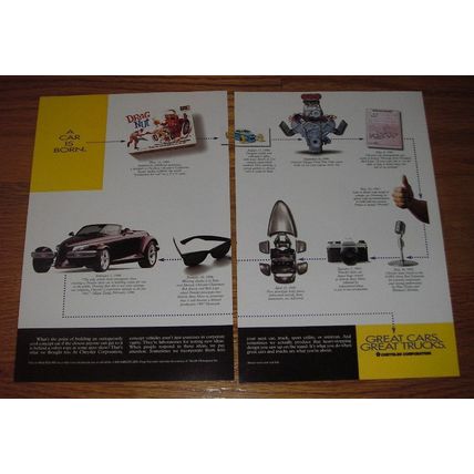 1996 Chrysler Plymouth Prowler Ad - A car is born