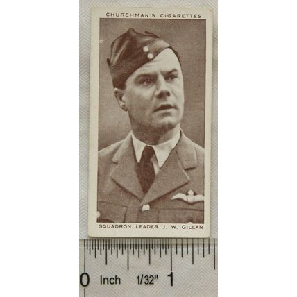 1939 Churchmans Kings of Speed No. 3 Squadron Leader J. W. Gillan