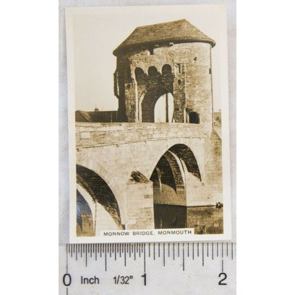 1938 Senior Service Bridges of Britain 44 Monnow Bridge, Monmouth