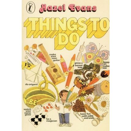 Things To Do Hazel Evans 1978 Puffin Book Postcard