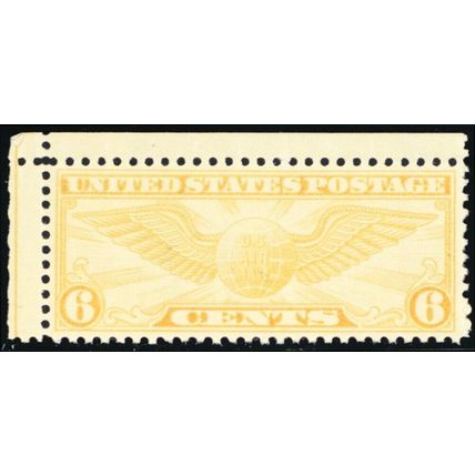 C19, Mint XF NH 6¢ "Wings" Airmail Stamp - Stuart Katz