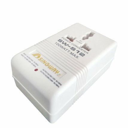 TRANSFORMADOR UNIVERSAL DE CORRIENTE PEQUEÑO Y LIGERO 220V-110V-220V MAXIMO 80W