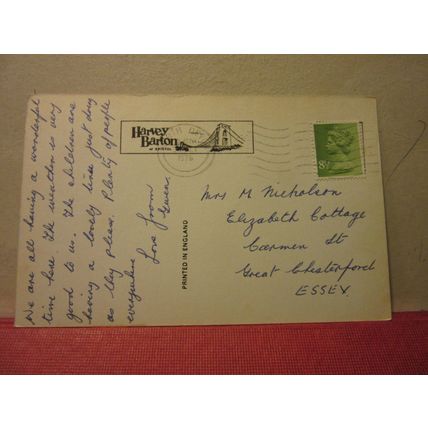 multiview, ILFRACOMBE, DEVON used postcard by Harvey Barton 1976 pm =