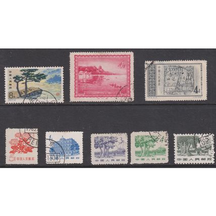 CHINA Selection of 25 Good Used Stamps (p412)