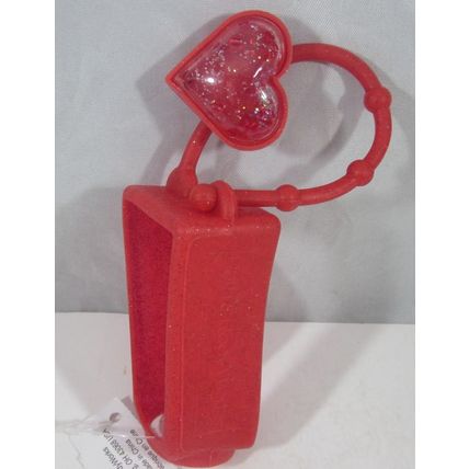 Bath & Body Works PocketBac Hand Sanitizer Holder Red Heart