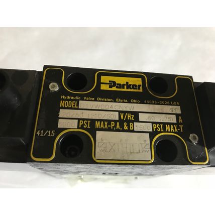 PARKER D1VW004CNYW,HYVAIR D0-DPC1-AB,D0-FC1-AB-MO HYDRAULIC SOLENOID VALVE,ST