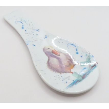 Duck Spoon Rest Melamine 23.5 CM Dishwasher Safe Gift Kitchen