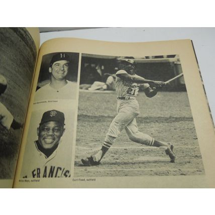 MACO BASEBALL Sportsman Series Magazine Willy Mays on Cover 1966