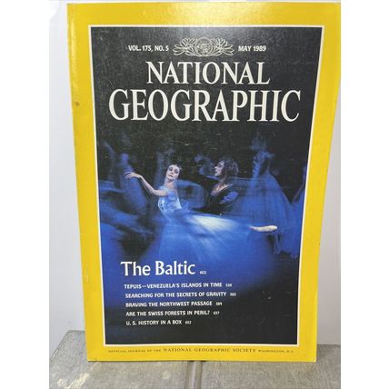 National Geographic Magazine May 1989 The Baltic Vintage Collectable p2